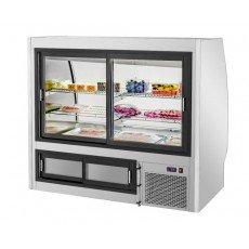 Migali C-DC-5 Competitor Series® 60(w) inch Refrigerated Deli Curved Display Case, (2)Glass Sliding Door(s), (2)Shelve(s), 28.5Cu.ft, 7/8hp, 110v/60/1-ph, ETL Listed