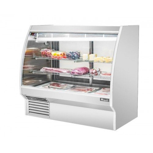 Migali C-DC-5 Competitor Series® 60(w) inch Refrigerated Deli Curved Display Case, (2)Glass Sliding Door(s), (2)Shelve(s), 28.5Cu.ft, 7/8hp, 110v/60/1-ph, ETL Listed