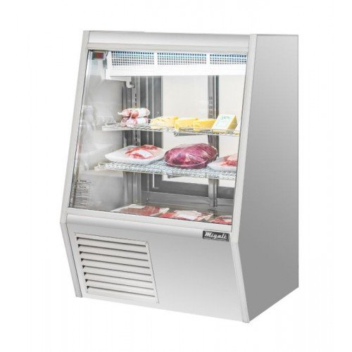 Migali C-DS-3 Competitor Series® 36.3(w) inch Refrigerated Deli Display Case, (2)Glass Sliding Door(s), (2)Shelve(s), 16.5Cu.ft, 1/2hp, 110v/60/1-ph, ETL Listed