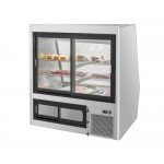 Migali C-DS-4 Competitor Series® 48.1(w) inch Refrigerated Deli Display Case, (2)Glass Sliding Door(s), (2)Shelve(s), 22.5Cu.ft, 2/3hp, 110v/60/1-ph, ETL Listed