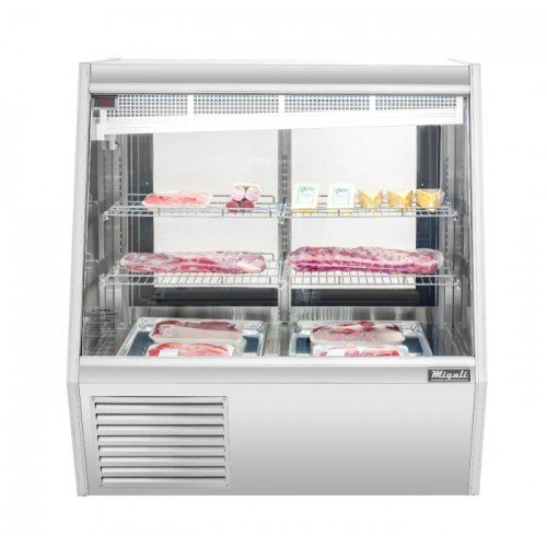 Migali C-DS-4 Competitor Series® 48.1(w) inch Refrigerated Deli Display Case, (2)Glass Sliding Door(s), (2)Shelve(s), 22.5Cu.ft, 2/3hp, 110v/60/1-ph, ETL Listed