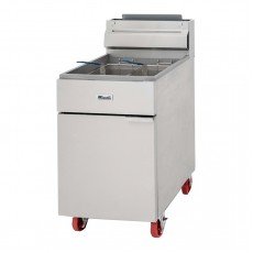 Migali C-F75-LP Competitor Series® Deep Fryers, (75)lb(s) Oil Capacity, (5)Burner(s), 21.1(w) inch, (2)Basket(s), Casters, Floor Model, Liquid Propane, 150k Total BTU/Hr, ETL Listed