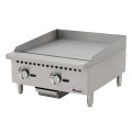 Migali C-G24 Griddles, (2)Burner(s), 24(w) inch, Countertop, Manual Control, Natural Gas, 60k Total BTU/Hr, ETL Listed