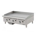 Migali C-G36T Competitor Series® 36(w) inch Griddles, (3)Burner(s), Countertop, Thermostatic Control, Natural Gas, 75k Total BTU/Hr, ETL Listed
