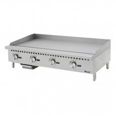 Migali C-G48 Competitor Series® 48(w) inch Griddles, (4)Burner(s), Countertop, Manual Control, Natural Gas, 120k Total BTU/Hr, ETL Listed