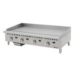 Migali C-G48T Competitor Series® 48(w) inch Griddles, (4)Burner(s), Countertop, Thermostatic Control, Natural Gas, 100k Total BTU/Hr, ETL Listed