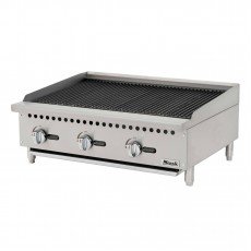 Migali C-RB36 Competitor Series® 36(w) inch Radiant Broilers, (3)Burner(s), Countertop, Natural Gas, 105k Total BTU/Hr, ETL Listed