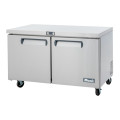 Migali C-U60F-HC Competitor Series® 60.2(w) inch (2)Solid Swing Door(s) Under-Counter/Work Top Freezer, 17.9Cu.Ft, (4)Shelve(s), Casters, 1/4hp, 115v/60/1-ph, ETL Listed