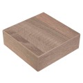 DL-ROS Durolight Roght Sawcut Oak Laminated Aluminum Restaurant Tabletops, 30 x 30 x 3 inch, 1 each