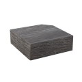 DL-V Commercial Vintage Pine Laminated Aluminum Restaurant Tabletops, 30 x 30 x 3 inch, 1 each