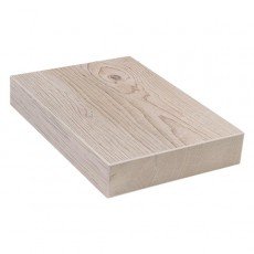 DLW-OP Commercial Oak Pine Laminated Aluminum Restaurant Tabletops, 30 x 30 x 3 inch, 1 each