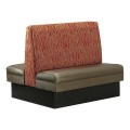 MJ871D8 Commercial Restaurant Double Booth