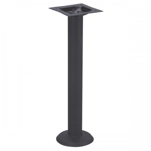 TBBD Black Cast Iron Bolt Down Table Base, 3 x 3 x 40-3/4 inch, 1 each