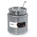 Nemco 6102A Food Warmer/Cooker, 7qt Capacity, Round, Countertop, 1050w, 8.8amps, 120v/60/1-ph, NSF Listed