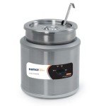 Nemco 6103A Soup Warmer/Cookers, 11qt, Countertop, Round, 120v/60/1, 1250w, 10.4amps, NSF Listed, 12-1⁄2(w) x 12-1/2(d) x 9-3⁄4(h) inch