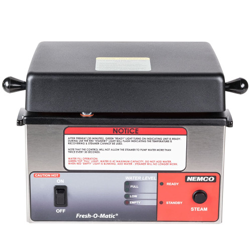 Nemco Fresh-O-Matic 6625B Steamers, Countertop, 1500w, 12.5amps, 120v/60/1-ph, ETL Listed