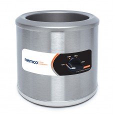 Nemco 6102A 7 Qt Round Countertop Food Cooker/Warmer, 120V, 1050W