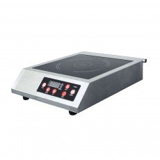Omcan CE-CN-3500 Commercial Electric Induction Cooker, Stainless Steel, 3500w, 240v/60/1-phh, ETL Listed