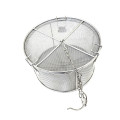 Stainless Steel Tea Ball Strainer & Soup Seasonings Separation Basket Spice Filter, Fine Mesh, 8 Diameter x 4 Height inch, 1 each