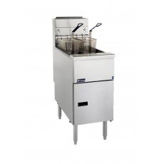Pitco SG14-S Solstice™ Gas Deep Fryers, (40-50)lb(s) Oil Capacity, Stainless Steel, Floor Model, Natural Gas, 110k Total BTU, NSF Listed