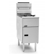 Pitco SG14T-S Solstice™ Gas Deep Fryers, (2)25lb(s) Oil Capacity Vats Twin Tank, Floor Model, Natural Gas, 100k Total BTU/Hr, NSF Listed