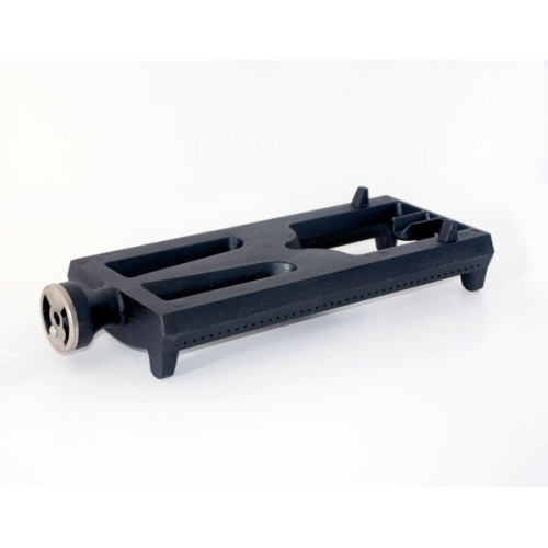 Cast Iron H Burner with Air Shutter 14 x 7 x 4 inch, 1 each