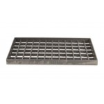 Char-Rock Broiler Cast Iron Bottom Grade, 15 x 8 in, 1 each
