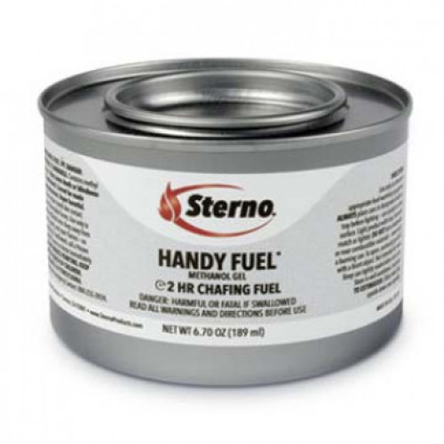 Sterno 20660 (2)Hour(s) Fuel Gel, Methanol, 6.84oz Can, 72 each