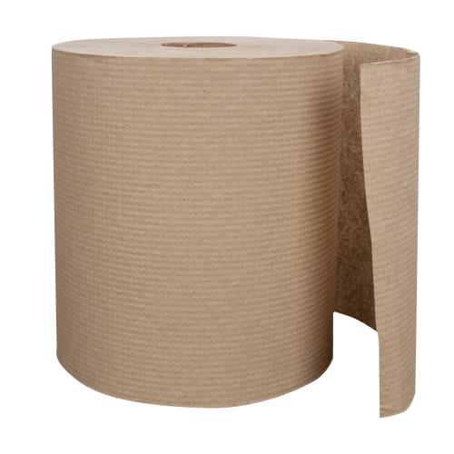 Right Choice™ 1186 Paper Hardwound Roll Towel, 1-Ply, Kraft, 7.87(w) x 8400(l) inch, 6 each