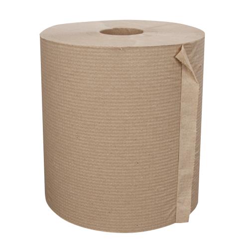 Right Choice™ 1186 Paper Hardwound Roll Towel, 1-Ply, Kraft, 7.87(w) x 8400(l) inch, 6 each