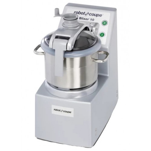 Robot Coupe BLIXER10 Commercial Blender/Mixers, (10)Liter(s) Stainless Steel Bowl, (1)Fine-Serrated Three Blade(s) included, 4.5hp, 208-240v/60/3, 1800/3600rpm, ETL Listed 