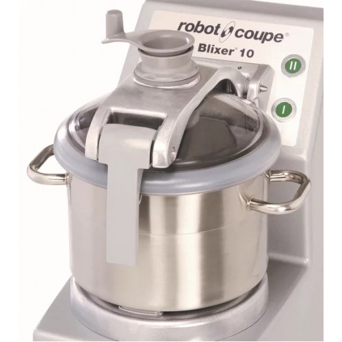 Robot Coupe BLIXER10 Commercial Blender/Mixers, (10)Liter(s) Stainless Steel Bowl, (1)Fine-Serrated Three Blade(s) included, 4.5hp, 208-240v/60/3, 1800/3600rpm, ETL Listed 