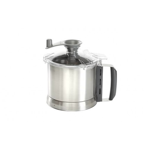 Robot Coupe BLIXER3 Commercial Blender/Mixer, (3.7)Liter(s) Stainless Steel Bowl, (1)Fine-Serrated S-Blade(s) included, (1)Speed(s) 3450rpm, 1-1/2hp, 120v/60/1-ph, ETL Listed 