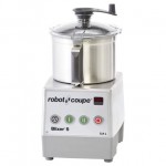 Robot Coupe BLIXER5 Commercial Blender/Mixer, (5.5)Liter(s) Stainless Steel Bowl, (1)Fine-Serrated S-Blade(s) included, (2)Speed(s) 1800/3500rpm, 3hp, 208-240v/60/3-ph, 10amps, ETL Listed 