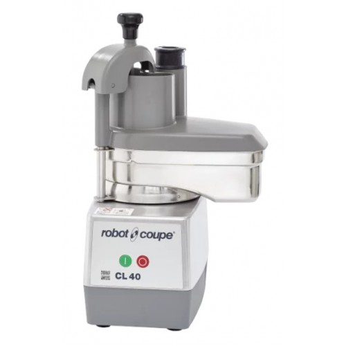 Robot Coupe CL40 Vegetable Preparation Machine, Grating/Slicing Discs included, 1hp, 12amps, 600rpm, 120v/60/1-ph, ETL Listed