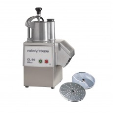 Robot Coupe CL50EULTRA Vegetable Preparation Machine, Stainless Steel Base, Slicing/Grating Discs included, 12amps, 425rpm, 1.5hp, 120v/60/1-ph, ETL Listed