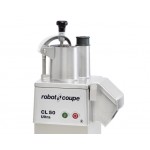 Robot Coupe CL50EUREST Vegetable Preparation Machine, Stainless Steel Bowl, Slicing/Grating/Julienne/Dicing/French Fry Discs included, 1.5hp, 12amps, 425rpm, 120v/60/1-ph, ETL Listed