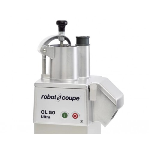 Robot Coupe CL50EUREST Vegetable Preparation Machine, Stainless Steel Bowl, Slicing/Grating/Julienne/Dicing/French Fry Discs included, 1.5hp, 12amps, 425rpm, 120v/60/1-ph, ETL Listed