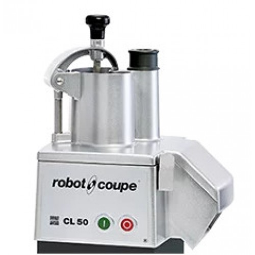 Robot Coupe CL50E Vegetable Preparation Machine, Slicing/Grating Discs included, 1.5hp, 12amps, 425rpm, 120v/60/1-ph, ETL Listed