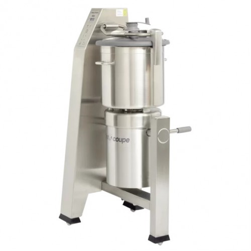 Robot Coupe R30T Vertical Cutter/Mixer, (28)Liter(s) Stainless Steel Bowl, (3)Smooth S-Blade(s) included, (2)Speed(s)1800/3600rpm, Timer, 7hp, 208-240v/60/3-ph, ETL Listed 