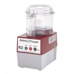 Robot Coupe R2BCLR Cutter/Mixer, Clear Polycarbonate Bowl, Smooth S-Blade included, 1725rpm, 7amps, 1hp, 120v/60/1-ph, ETL Listed