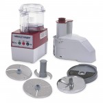 Robot Coupe R2CLRDICE Combination Food Processor, (2.9)Liter(s), Clear Polycarbonate  Bowl, S-Blade & Grating/Slicing/Dicing Discs included, 1725 rpm, 2hp, 120v/60/1-ph, ETL Listed