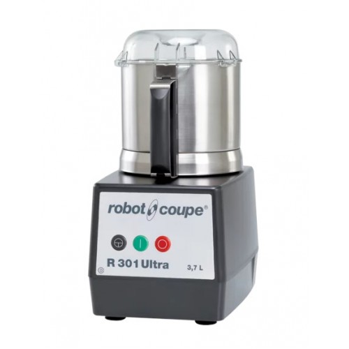 Robot Coupe R301UB Cutter Mixers, (3.7)Liter(s) Stainless Steel Bowl, Smooth S Blade included, 1.5hp, 120v/60/1, 12amps, 1725rpm, ETL Listed