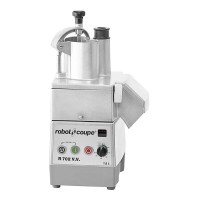 Robot Coupe R702VV Combination Food Processor, (7.5)Liter(s) Stainless Steel Bowl, S-Blade & Grating/Slicing Discs included, Variable Speeds 900-3500rmp, 2.4hp, 208-240v/60/3-ph, ETL Listed