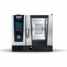 RATIONAL iCombi Pro® CB1GRRA.0000230 6-Halfsize Natural Gas Combi Oven, 6 13 x 18 inch Sheet Pans, 49,500 BTU, 120 V 1-Phase, NSF, ENERGY STAR