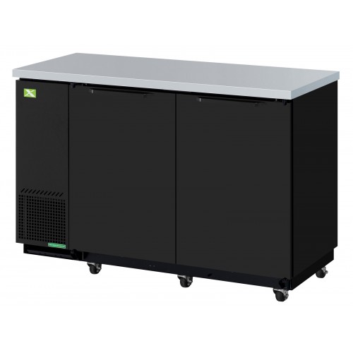 RefrigerationX XBB-2SB-N6 58-7/8 inch Back Bar Refrigerator