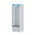 RefrigerationX XGM-19W-N6 26-3/8 inch Bottom Mount Glass Door Merchandiser Refrigerator, 15.09 Cu. Ft., White