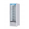 RefrigerationX XGM-23W-N6 26-3/8 inch Bottom Mount Glass Door Merchandiser Refrigerator, 18.9 Cu. Ft., White