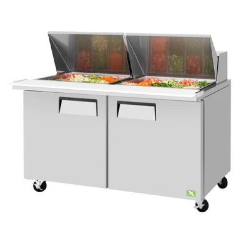 RefrigerationX XST-60-24-N 60-1/4(w) inch Refrigerated Mega Top Sandwich Prep Table