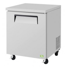 RefrigerationX XUR-28-N6 27-1/2(w) inch Undercounter Refrigerator, (1)Solid Swing Door(s), 7.11Cu.ft, (1)Shelve(s), 1/8hp, Casters, 115v/60/1-ph, ETL Listed